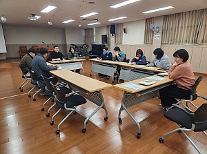 단기체험 성과 공유 간담회(성보재활원)